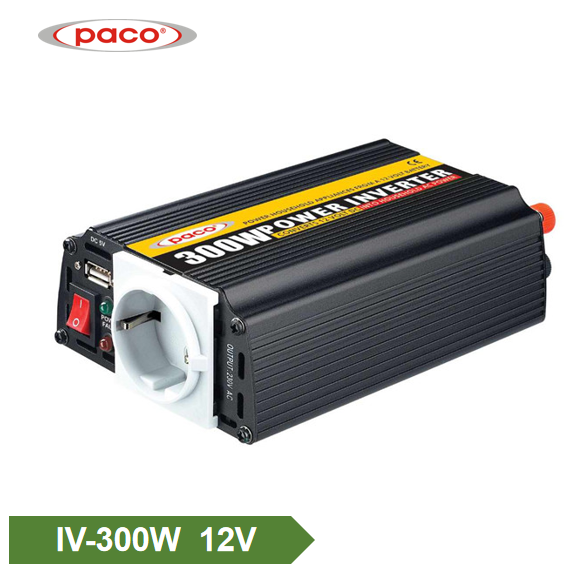 Original Factory Aa Aaa 9v Battery Charger - Off Grid PACO Power Inverter 12V 300W Modified Sine Wave Inverter Manufacturer – Ligao